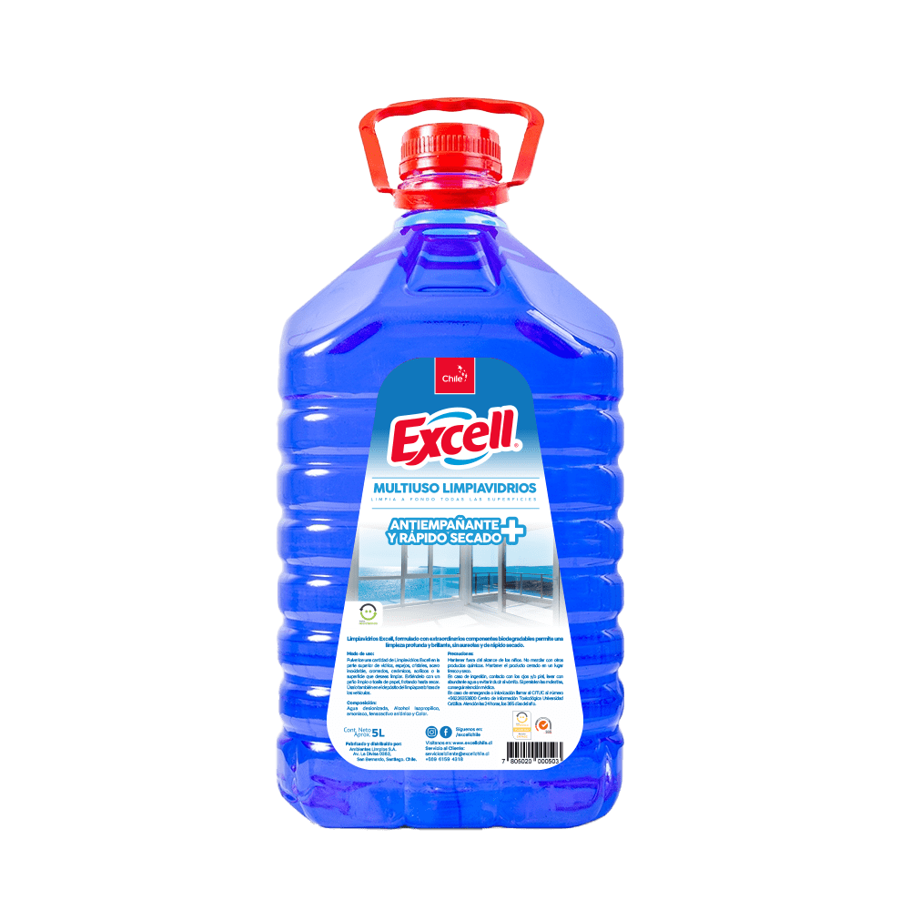 MULTIUSO LIMPIAVIDRIOS EXCELL 5 LT1