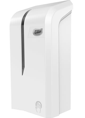 DISPENSADOR JABÓN LIQUIDO RELLENABLE BLANCO ELITE1