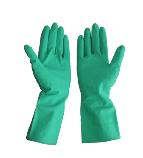 GUANTE NITRILO INDUSTRIAL VERDE TALLA 10 - XL1