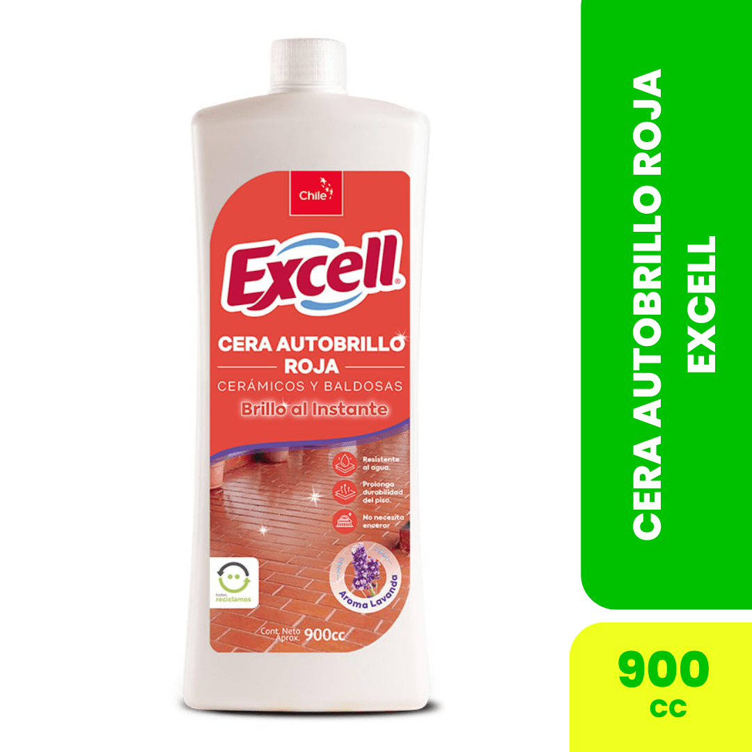 CERA AUTOBRILLO ROJA 900CC1