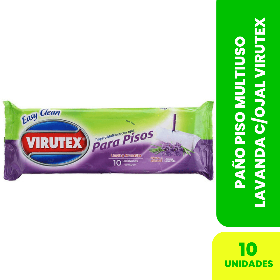 PAÑO PISO MULTIUSO LAVANDA C/OJAL CREATIVA1