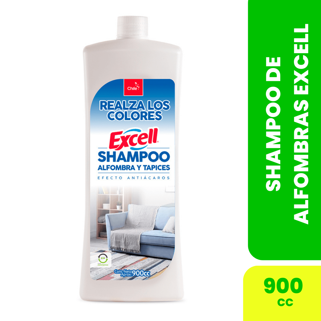 SHAMPOO DE ALFOMBRAS EXCELL 900CC1