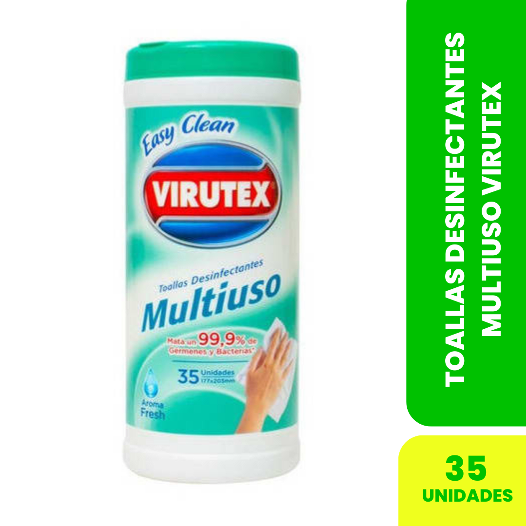 TOALLAS DESINFECTANTES MULTIUSO 35 UN  - EASY CLEAN AROMA FRESH1