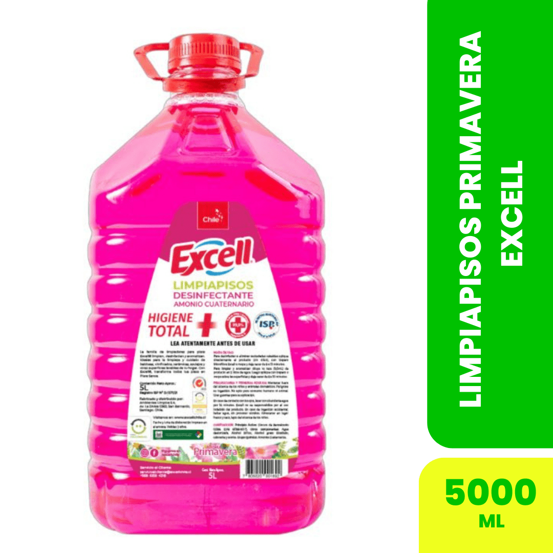 LIMPIAPISOS PRIMAVERA 5 LT. EXCELL 1