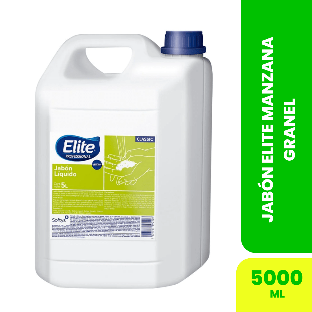 JABÓN ELITE MANZANA GRANEL 5 LTS1