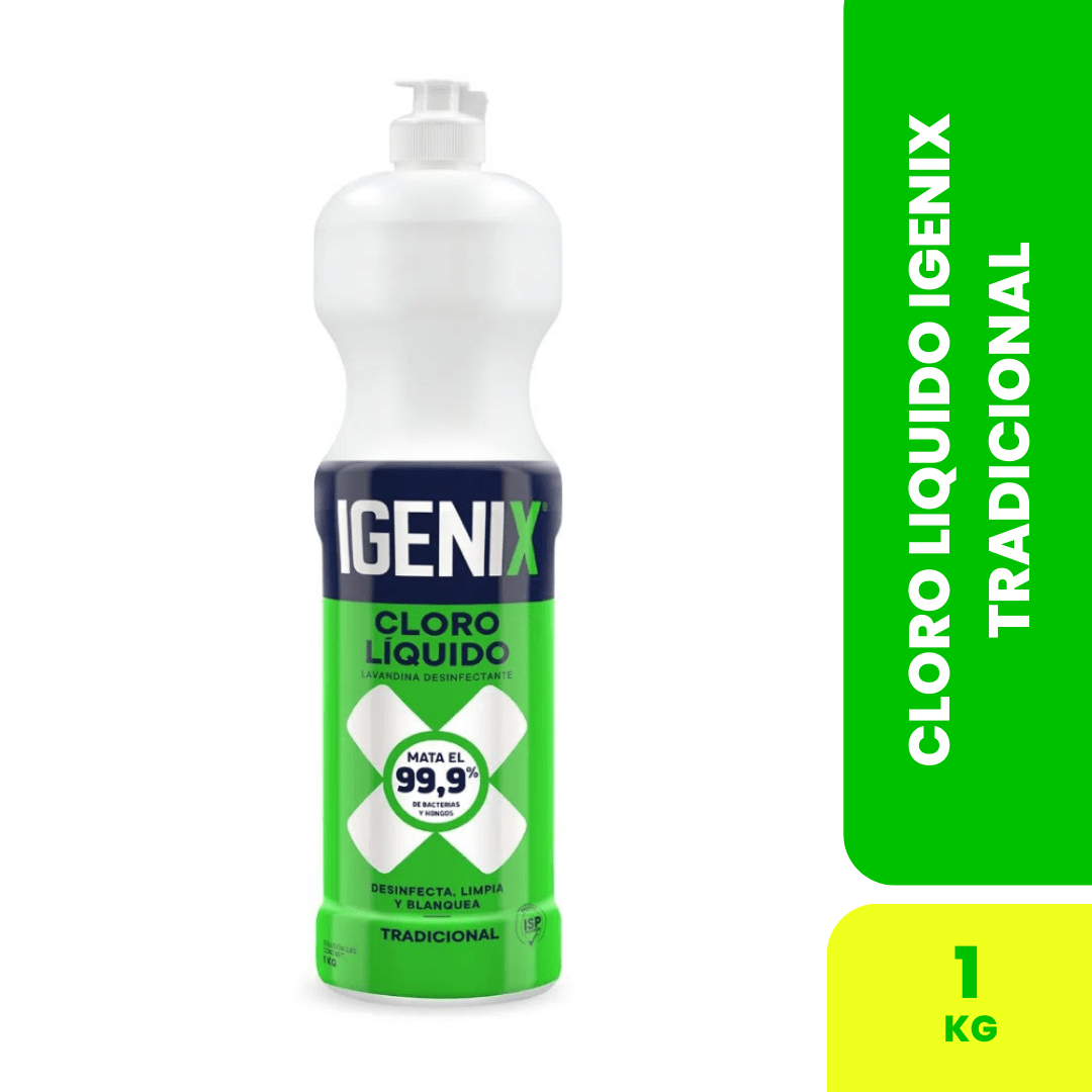 Cloro liquido Igenix Trad1