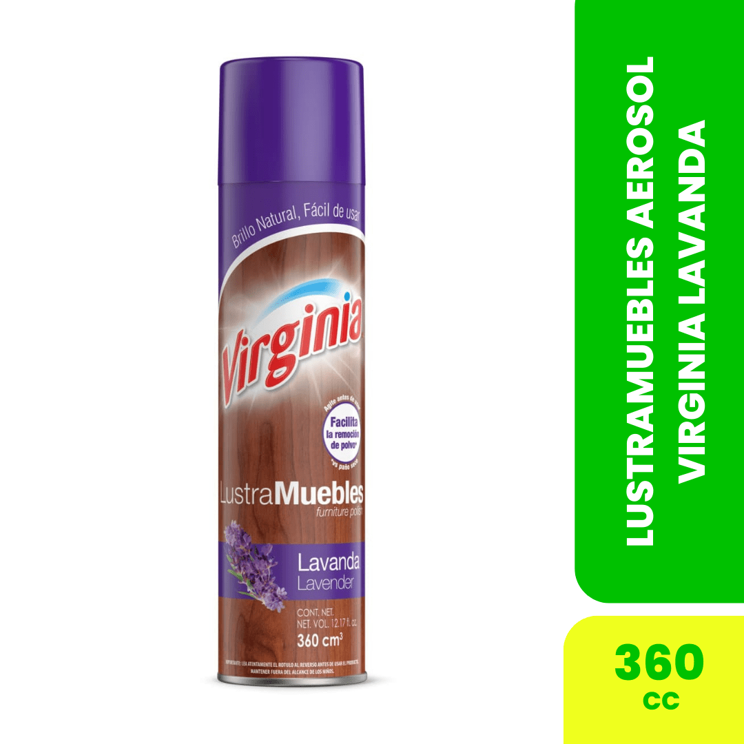 Lustramuebles Aerosol Virginia Lavanda1