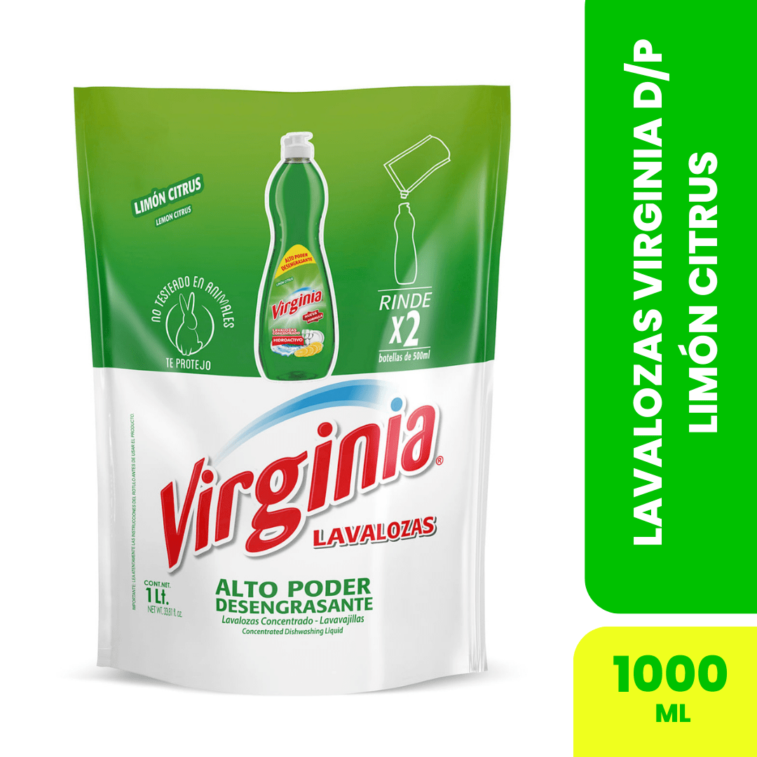 Lavalozas Virginia D/P Limón Citrus 1000ml/1500ml1