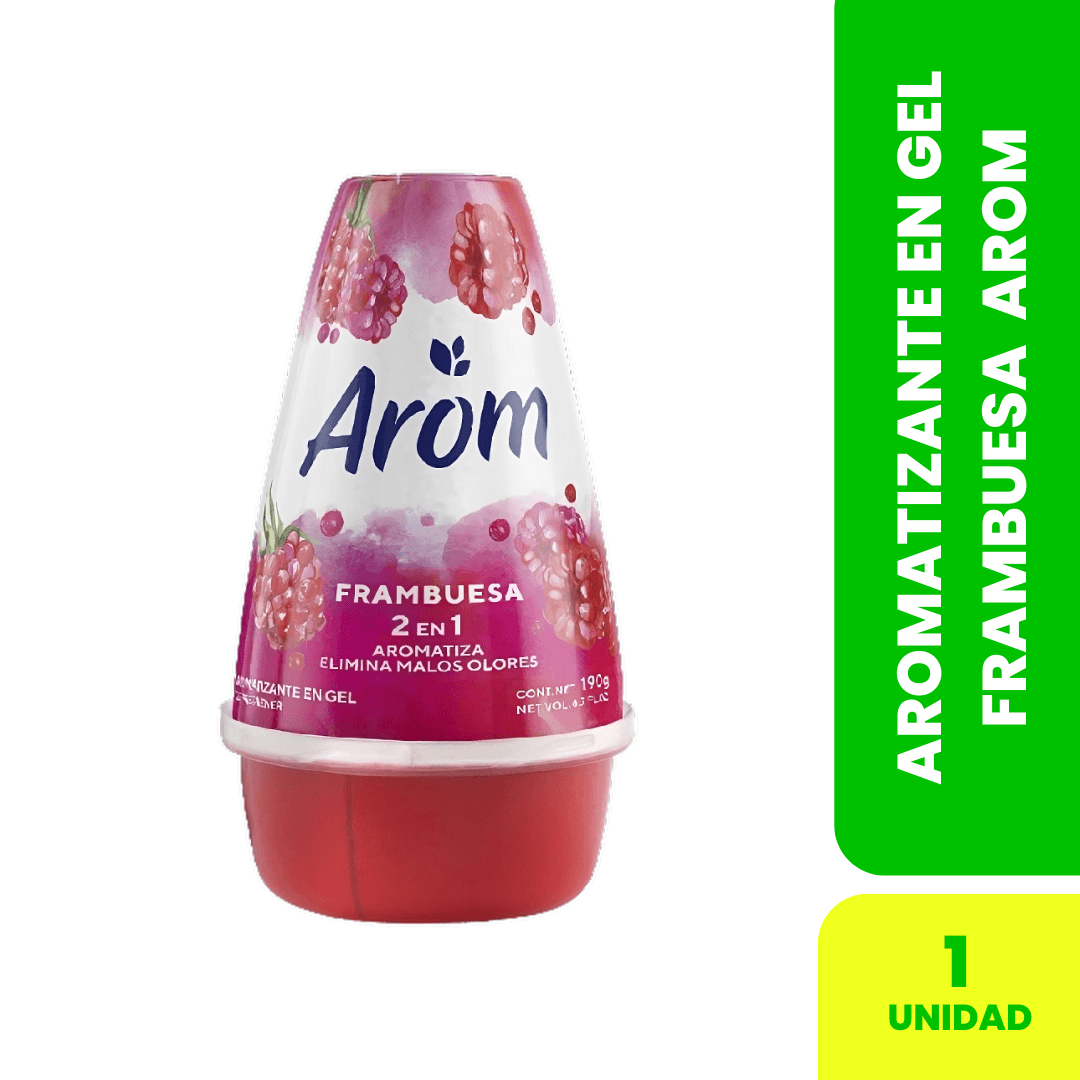 Aromatizante en Gel Frambuesa 1