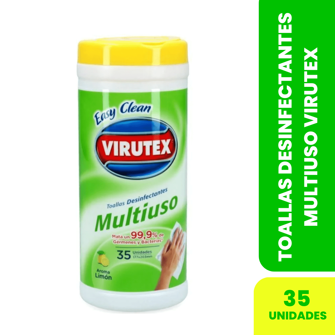TOALLAS DESINFECTANTES MULTIUSO 35 UN - EASY CLEAN1