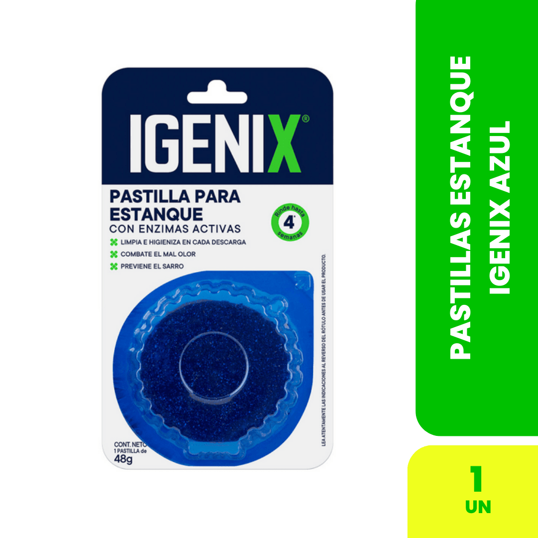 Pastillas Estanque Igenix Azul1