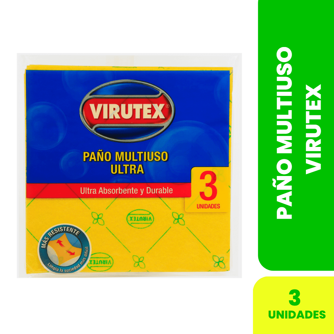 PAÑO MULTIUSO - VIRUTEX ( 3 unidades)1