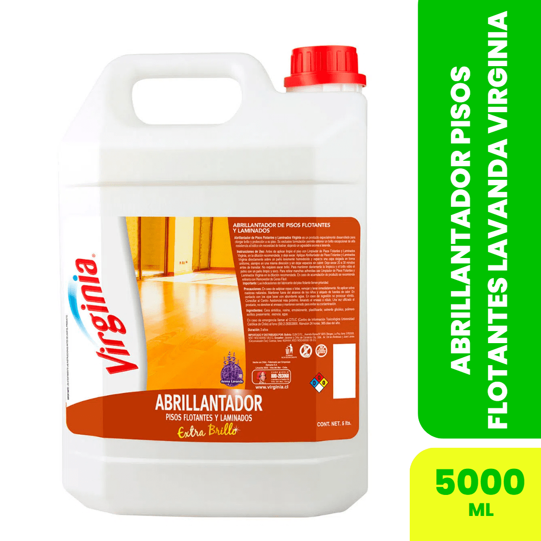 Abrillantador Pisos Flotantes Lavanda 5LTS1