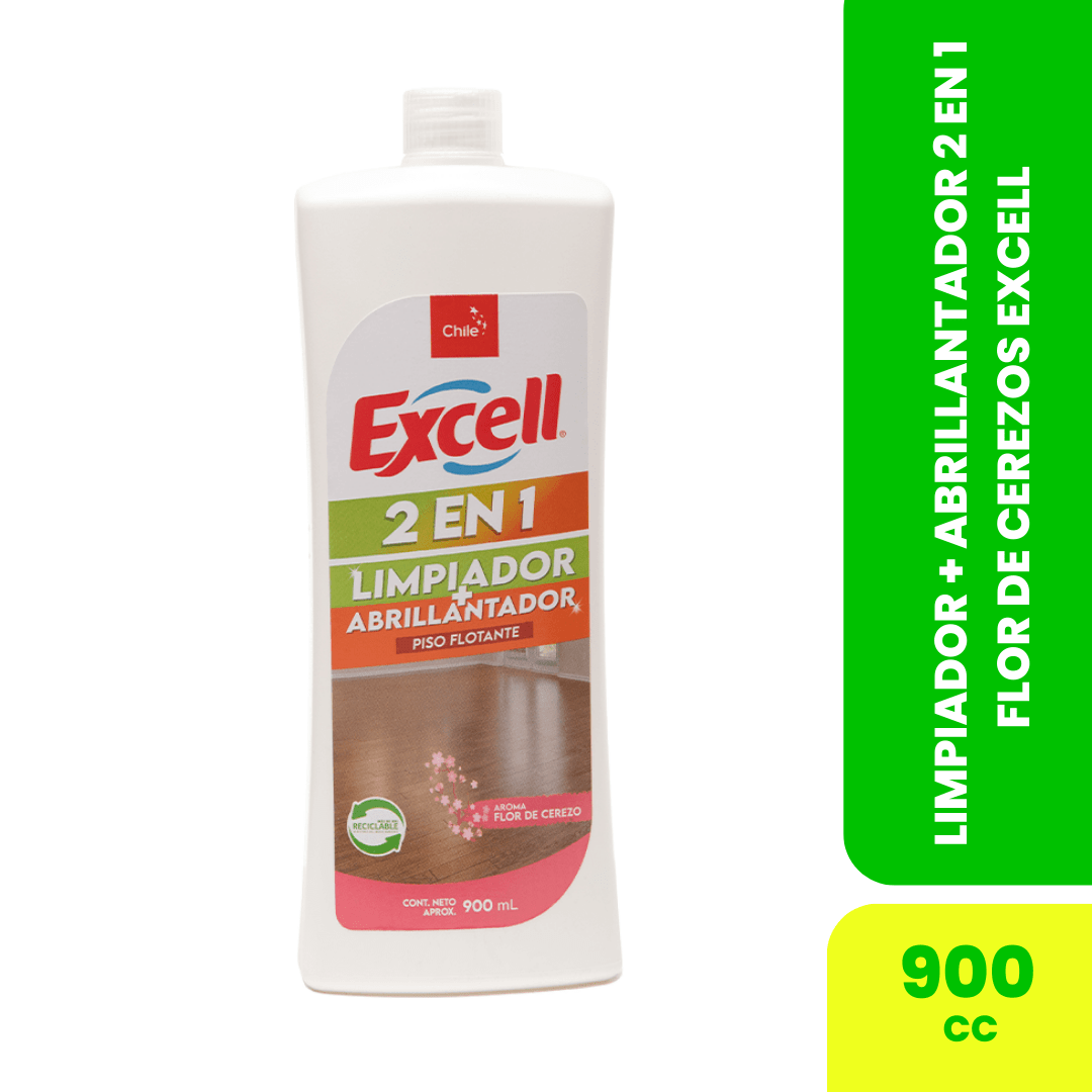 LIMPIADOR + ABRILLANTADOR 2 EN 1 FLOR DE CEREZOS 900CC1