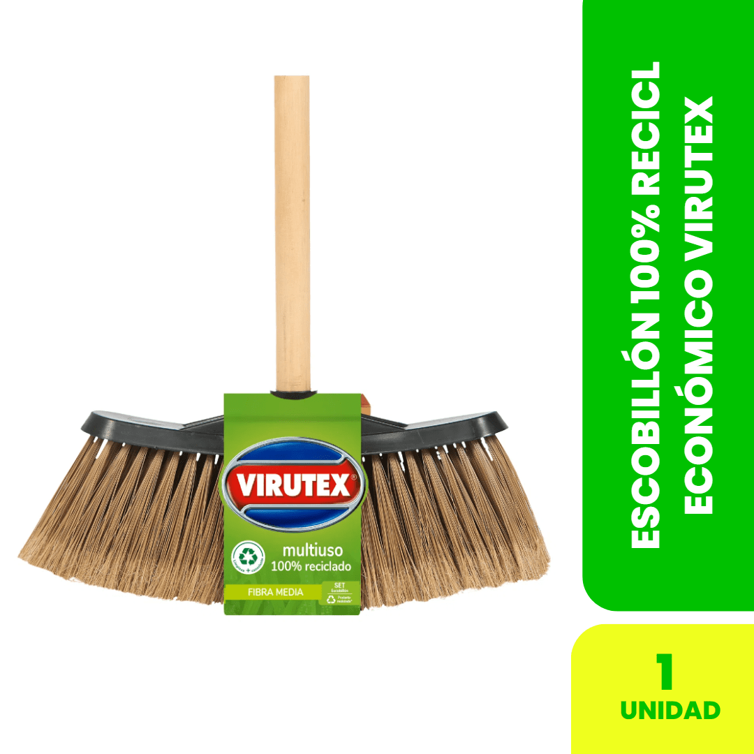 ESCOBILLÓN 100% RECICL ECONÓMICO VTX PRO1