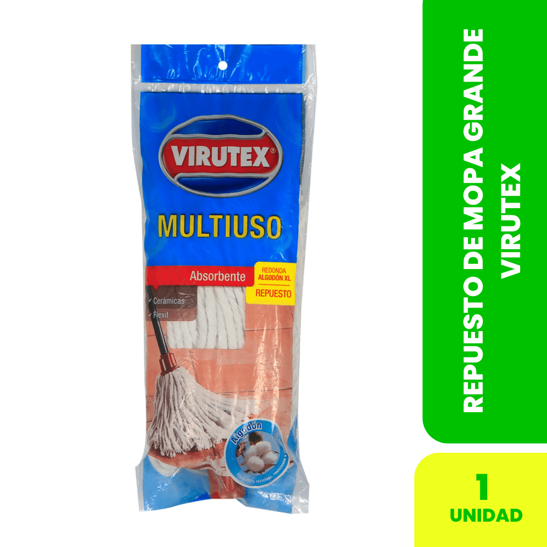 REPUESTO DE MOPA GRANDE VIRUTEX PRO1
