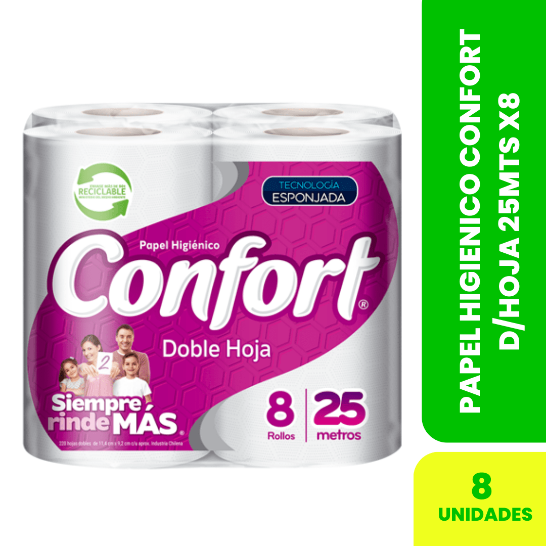 PH CONFORT D/HOJA 25MTS X81