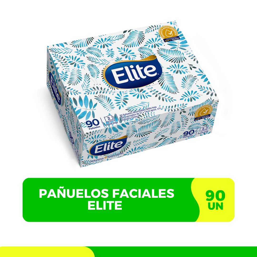 PAÑUELOS FACIALES ELITE 90 UN1