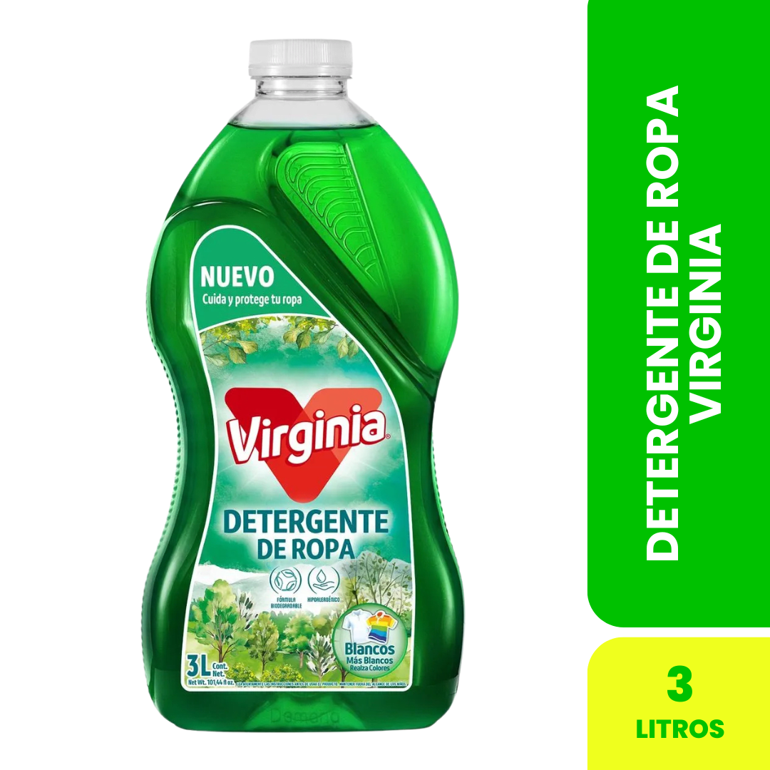 Detergente Ropa Virginia 3lts.1