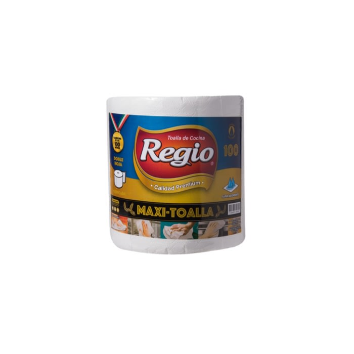 TOALLA MAXI-REGIO DOBLE HOJA 100 MTS 1