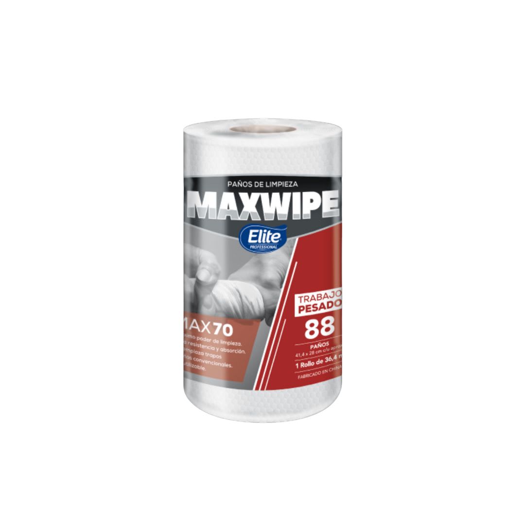 PAÑO MAXWIPE MAX70 TRABAJO PESADO ROLLO 88 HJS1