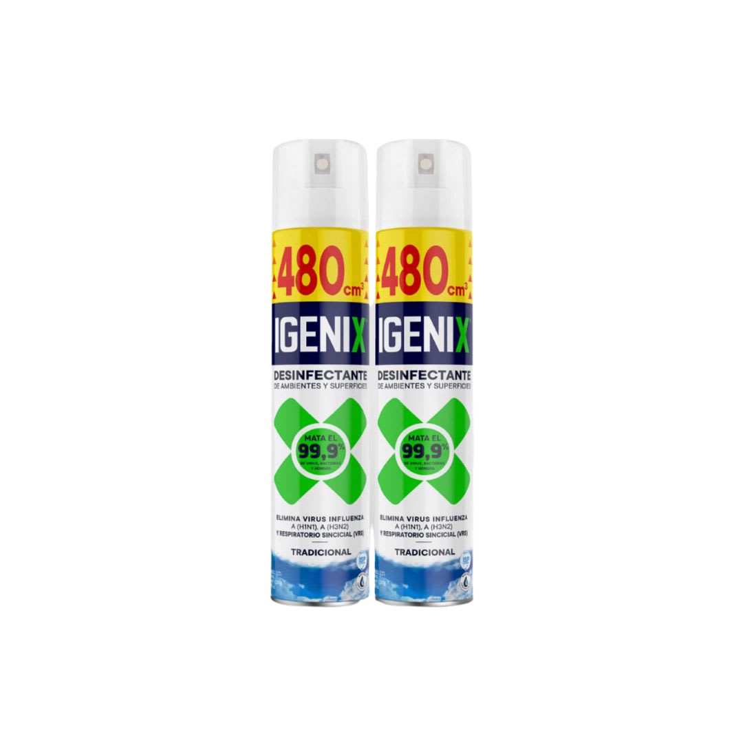 AEROSOL DESINF. IGENIX PACK X2 480GR1