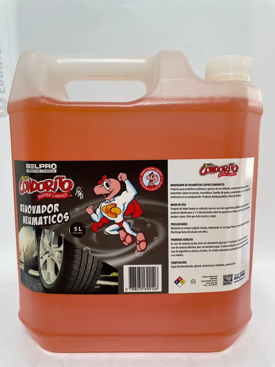 RENOVADOR DE NEUMATICOS SUPER CONDORITO 5LT1