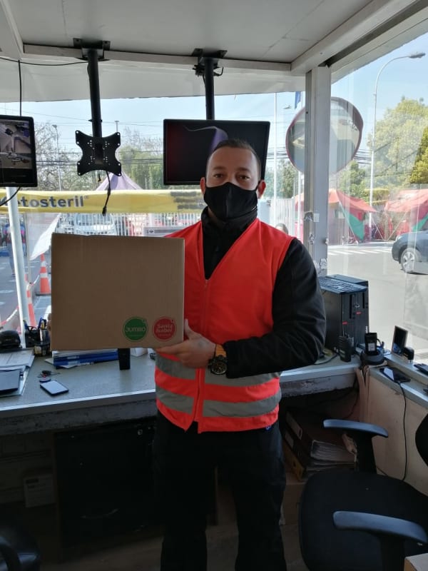 Entrega de cajas navideñas para nuestros colaboradores