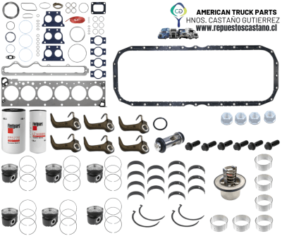 KIT DE MOTOR CUMMINS ISX CON PISTON 43522942