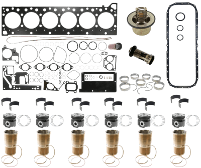 KIT DE MOTOR CUMMINS ISX CON PISTONES 4352290 CAMISA DE 150MM