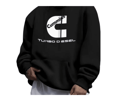 POLERON CUMMINS NEGRO TALLA XL1