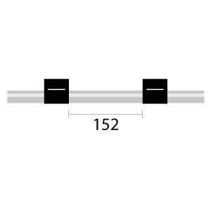 PVC Pump Tube 2tag 0.76mm ID Black/Black (PKT 12) (Inc. IGV)