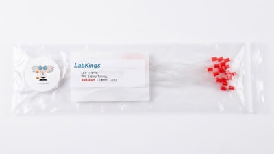 PVC 2-Stop Tubing, Red-Red, 0.045