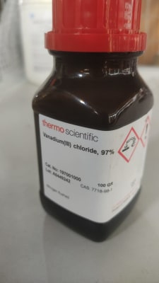 Cloruro de vanadio(III) 97 % (INC IGV)