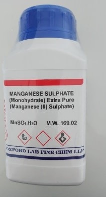 MANGANESE (II) SULPHATE MONOHYDRATE 98 % Extra Pure (Inc.IGV)