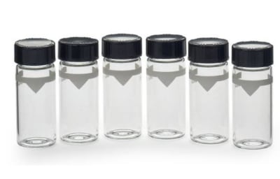 Cubetas de vidrio para 2100, 10 mL, 6 ud con tapones (INC IGV)