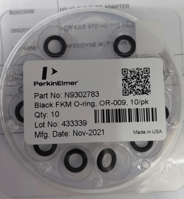 VITON O-RING FOR GLASS LINERS-THOMAS SCIENTIFIC, 1161X80 (INC IGV)1