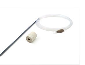 Sonda de fibra de carbono encapsulada en teflón de 1,0 mm de diámetro interior (220 mm) (INC IGV)