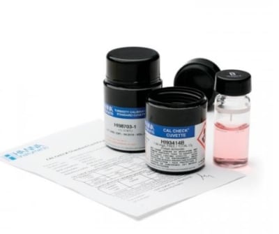 Kit de patrones calibración de Cloro Libre/ Total trazable a NIST para Colorimetro (INC IGV)