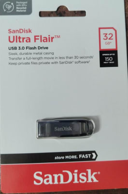 Memoria USB SanDisk Ultra Flair 32GB (INC IGV)