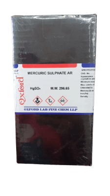 MERCURIC SULPHATE 98% AR (Inc. IGV)3
