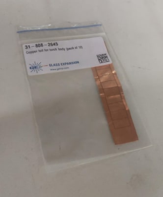 Copper foil for torch body  (INC IGV)