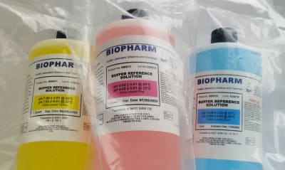 Solucion de calibracion pH 3-Pack - pH 4, pH 7 & pH 10 traeable to NIST (Inc. IGV)1