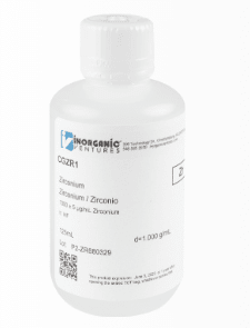 1000ug/mL ZIRCONIUM 125mL (INC IGV)