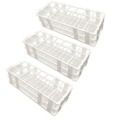 Soporte de plástico para viales 31 mm, 21 agujeros(Inc. IGV)
