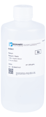 1000ug/mL BARIUM 500mL (INC IGV)