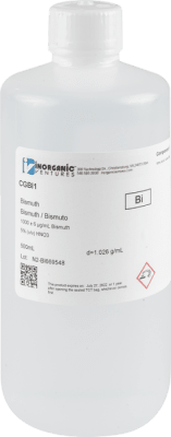 1000ug/mL BISMUTH 500mL-ISO 17034 (INC IGV)1