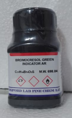 BROMOCRESOL GREEN INDICATOR (Inc IGV)1