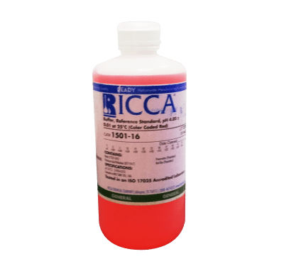 Buffer Estándar de Referencia pH 4.00 ISO 17025 (Inc. IGV)1