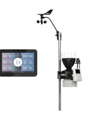 Estación meteorológica inalámbrica Davis 6262 Vantage Pro2 Plus con sensores de radiación solar y UV y consola WeatherLink (INC IGV)1
